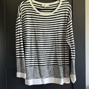 Ladies striped sweater